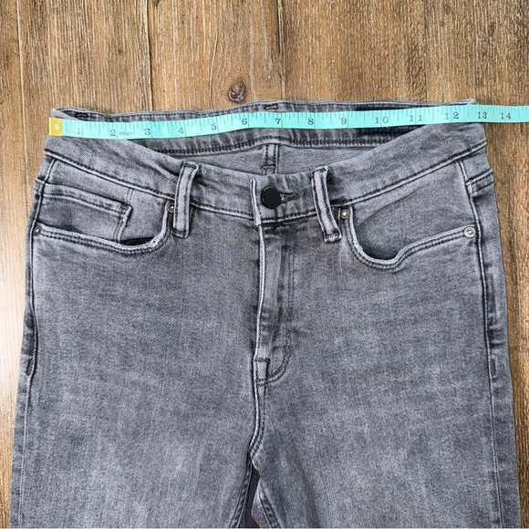 ALL SAINTS Grace Skinny Ankle Jean Washed Black Mid Rise - Picture 5 of 12